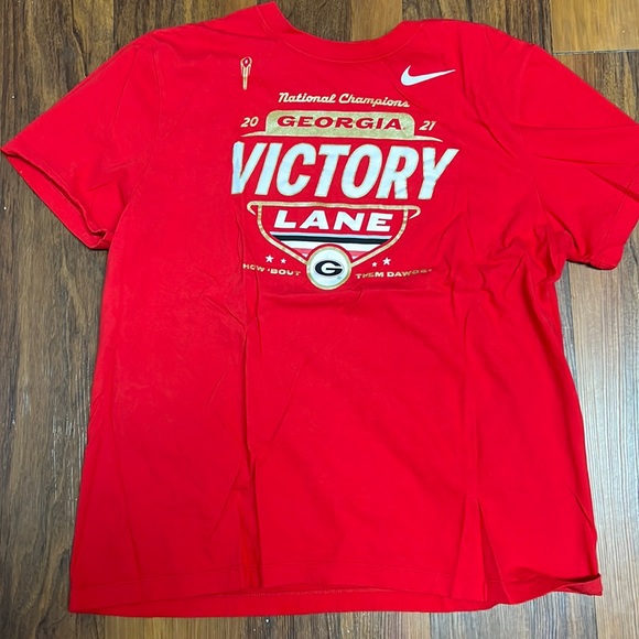 Nike Georgia National Championship Shirt 2021 - Picture 1 of 1